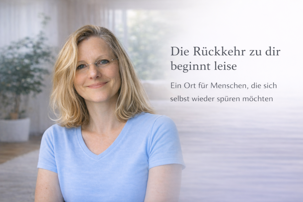 Die Rückkehr zu dir beginnt leise, mit Gudrun Marquardt