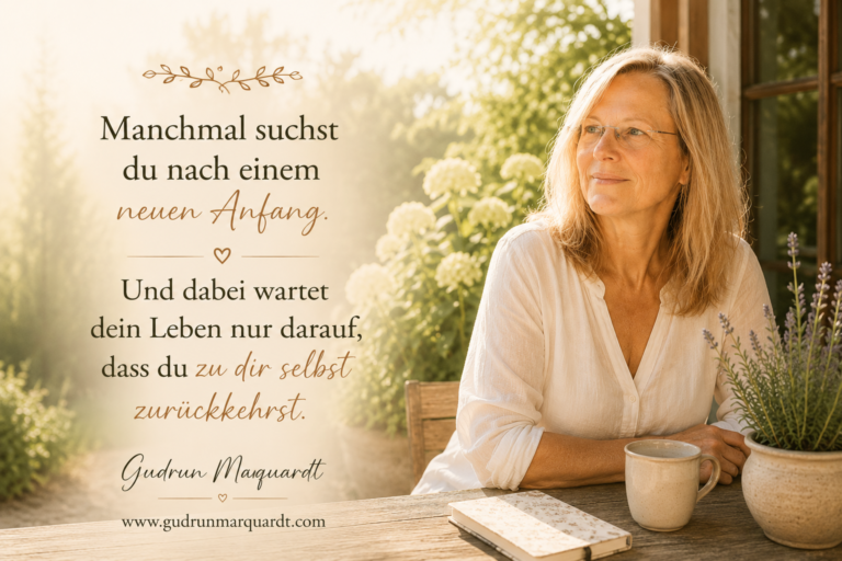 Zu sich selbst finden: Die Rückkehr beginnt leise
