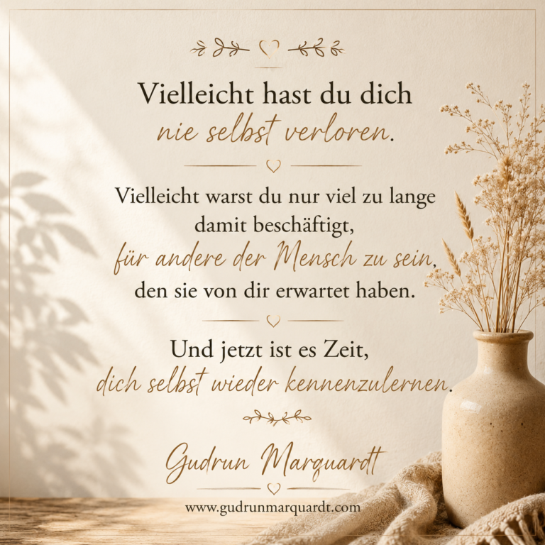 Zu sich selbst finden: Vielleicht hast du dich nie verloren