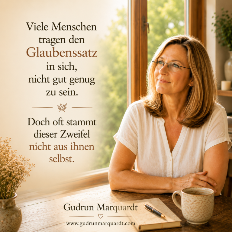 Vielleicht warst du nie nicht gut genug