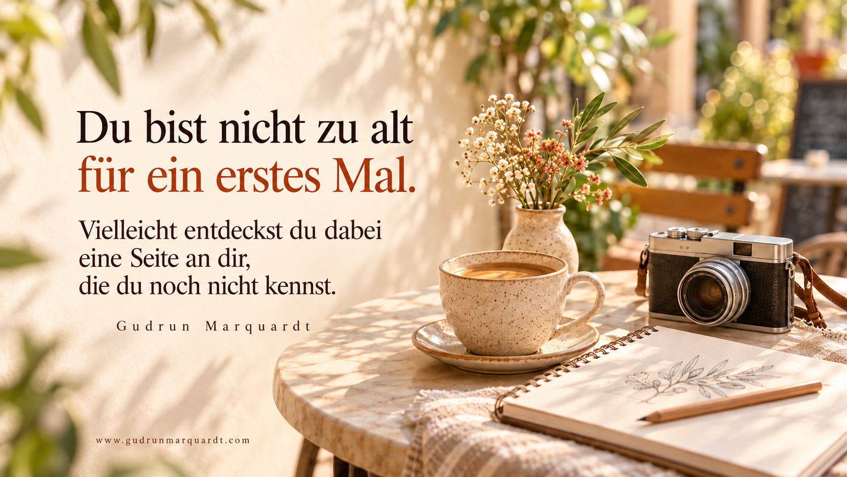 Wann hast du zuletzt etwas zum ersten Mal gemacht?