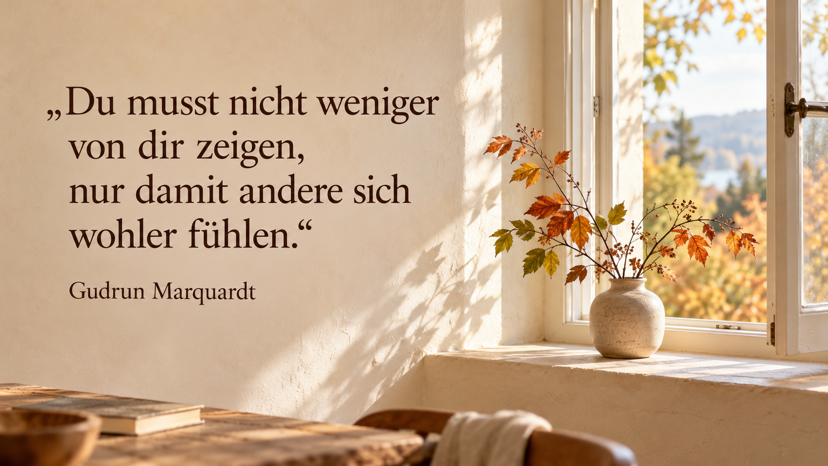 Wann hast du angefangen, weniger von dir zu zeigen?