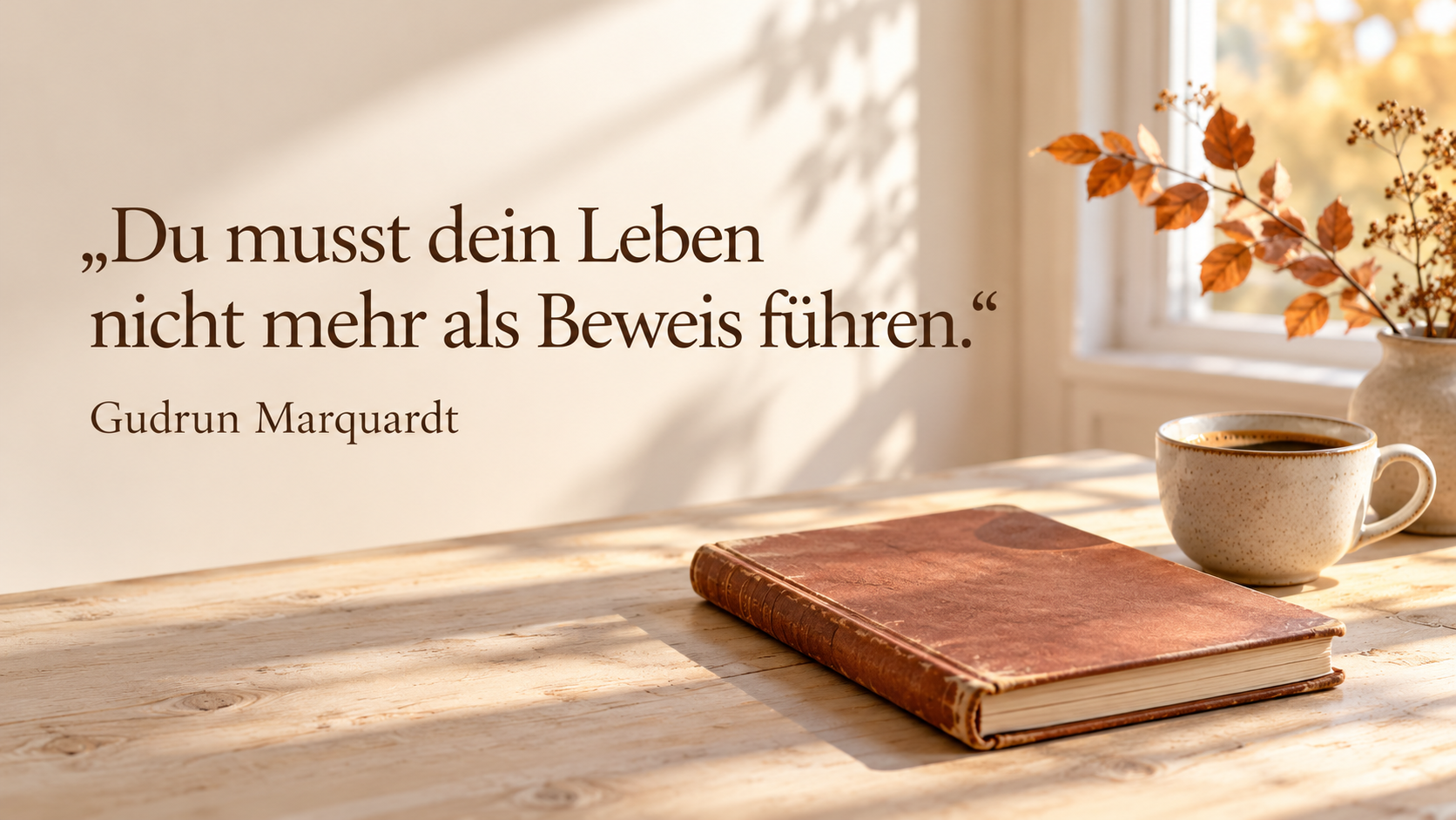 Für wen versuchst du eigentlich immer noch, gut genug zu sein?