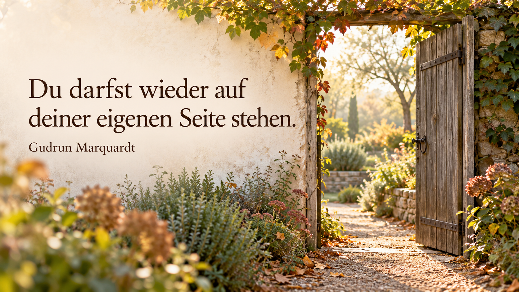 Was sich verändert, wenn du aufhörst, gegen dich selbst zu leben