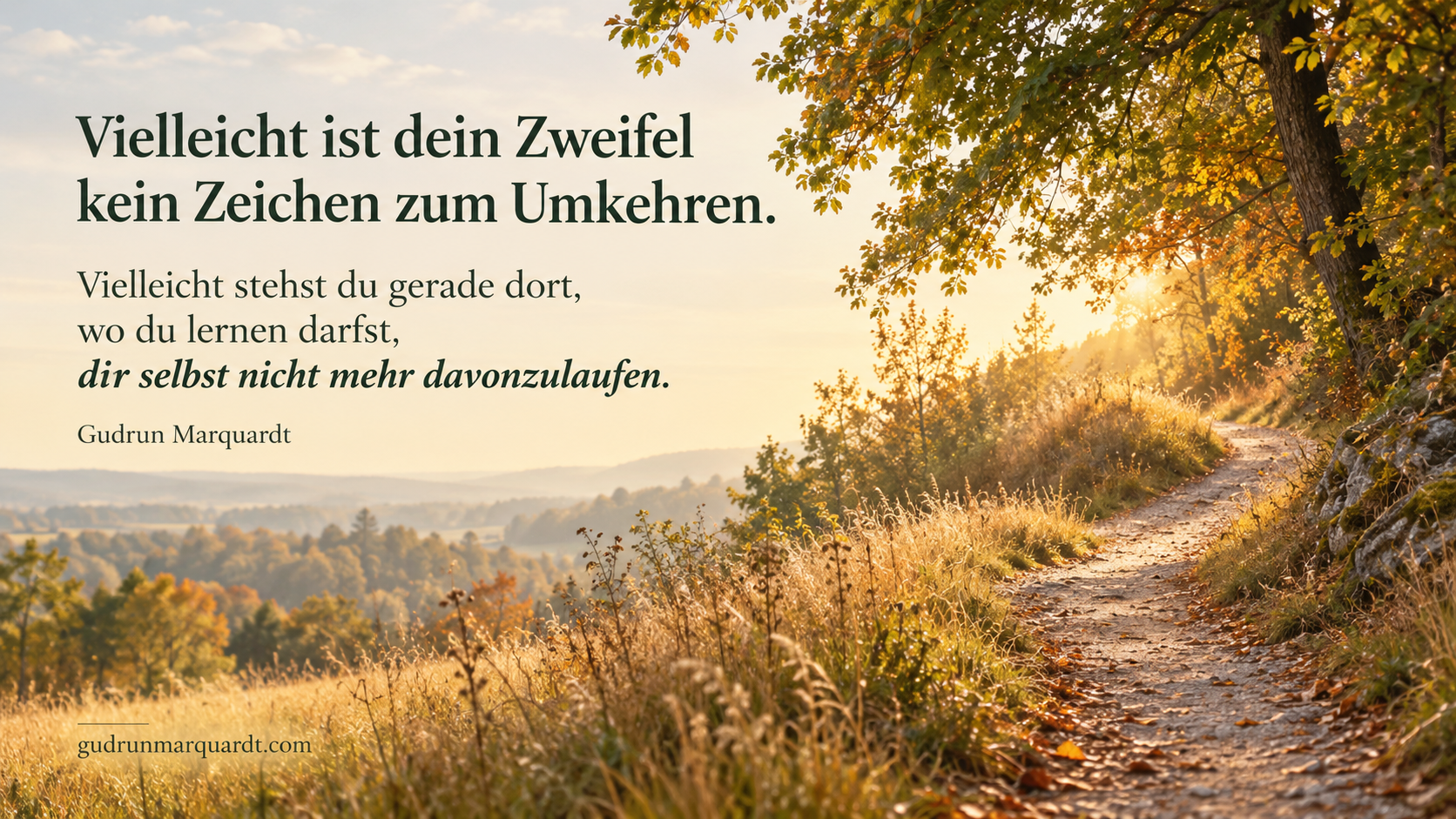 Warum wir uns selbst ausbremsen, kurz bevor sich etwas verändern könnte